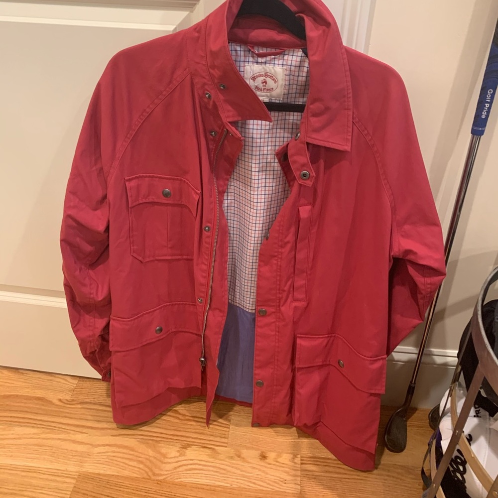 Brooks brothers rain jacket.